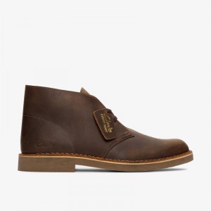 Beeswax Leather Clarks Desert Boot Evo | CLKS-84445