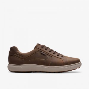 Beeswax Leather Clarks Mapstone Lace | CLKS-84246