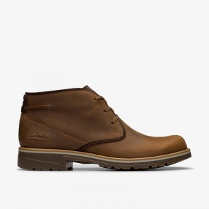 Beeswax Leather Clarks Morris Peak | CLKS-84600