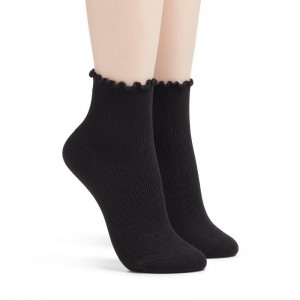 Black/Black Clarks 2 Pack Rosewelt Crew Sock | CLKS-84640