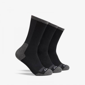 Black Clarks 3 Pack Sport Crew Sock | CLKS-84168