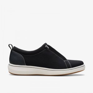 Black Clarks Breeze Sky Lace | CLKS-84852