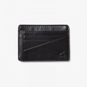 Black Clarks Shine Credit Card Holder | CLKS-84158