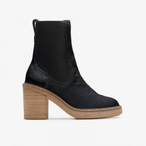 Black Interest Clarks Cassiano Top | CLKS-85567