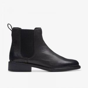 Black Leather Clarks Cologne Arlo 2 | CLKS-85442