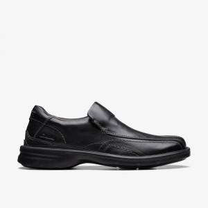 Black Leather Clarks Gessler Step | CLKS-84288