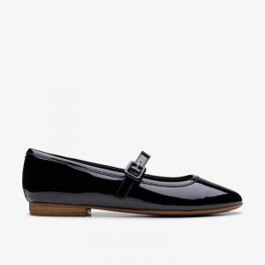 Black Patent Clarks Fawna Sky | CLKS-85008