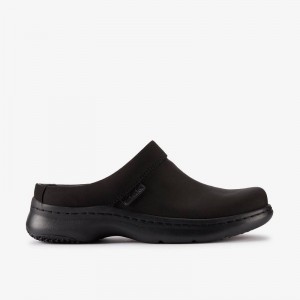 Black Textile Clarks Martine Rose Womens Clog 2 | CLKS-84757