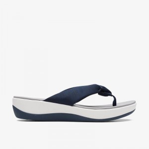 Blue Fabric Clarks Arla Glison | CLKS-84712