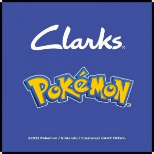 Blue Leather Clarks Torhill Explore X Pokémon | CLKS-85531