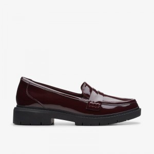 Burgundy Patent Clarks Westlynn Ayla | CLKS-85078