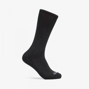 Charcoal Clarks Solid Crew Sock | CLKS-84180