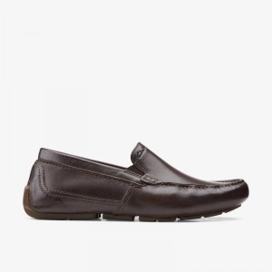 Dark Brown Clarks Markman Plain | CLKS-84355