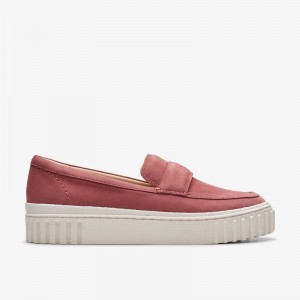 Dusty Rose Nubuck Clarks Mayhill Cove | CLKS-85434