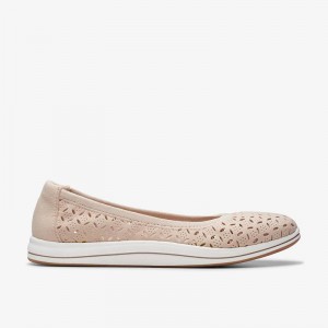 Light Sand Clarks Breeze Roam | CLKS-84825