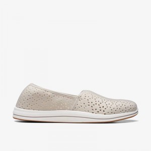 Light Taupe Clarks Breeze Emily | CLKS-84862