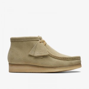 Maple Suede Clarks Wallabee Boot | CLKS-85555