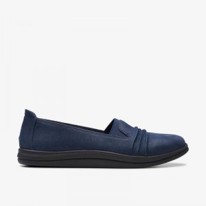 Navy Clarks Breeze Sol | CLKS-84802