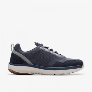 Navy Combination Clarks Pro Knit | CLKS-84245