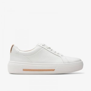 Off White Leather Clarks Hollyhock Walk | CLKS-85334