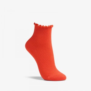 Orange Clarks Rosewelt Crew Sock | CLKS-84665