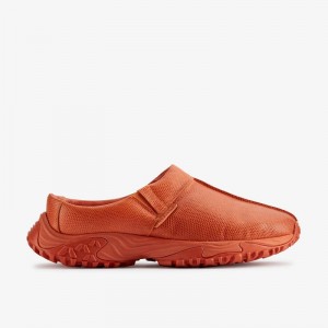 Orange Interest Leather Clarks Martine Rose Mens Clog 1 | CLKS-84251