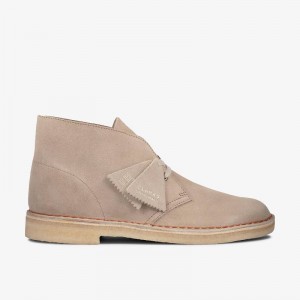 Sand Suede Clarks Desert Boot | CLKS-84465