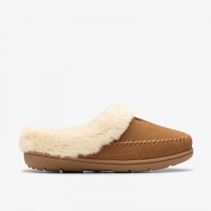 Tan Clarks Camelae Shine | CLKS-84672