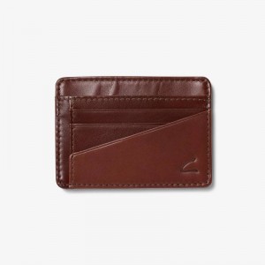 Tan Clarks Shine Credit Card Holder | CLKS-84160