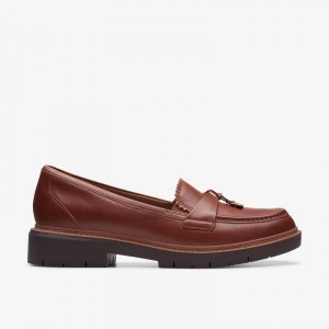 Tan Leather Clarks Westlynn Bella | CLKS-85360