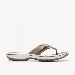 Taupe Clarks Breeze Sea | CLKS-84897