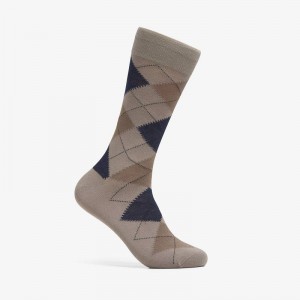 Taupe Clarks Mens Argyle | CLKS-84193