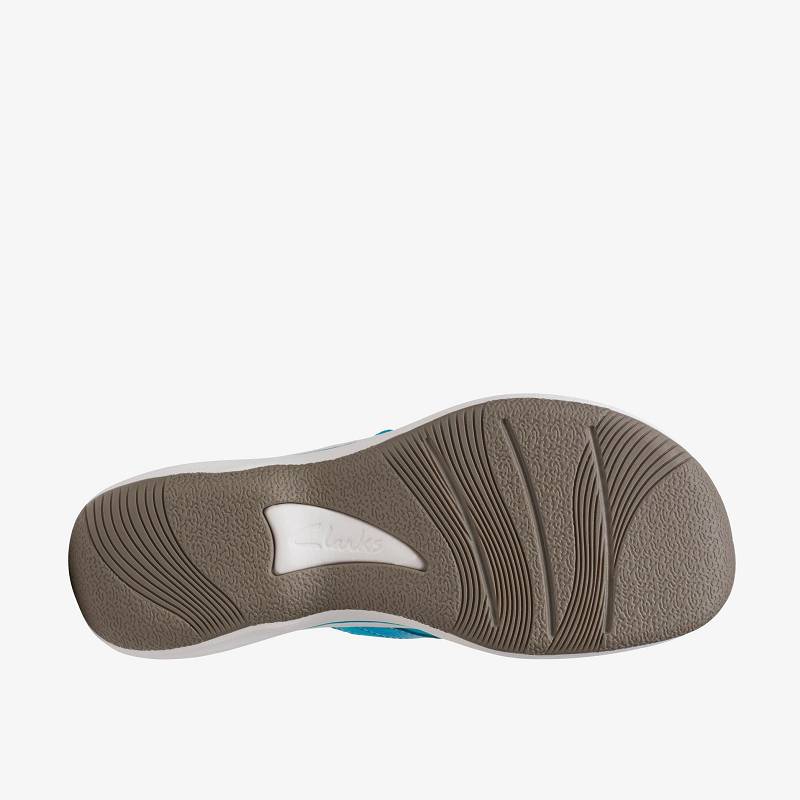 Aqua Synthetic Clarks Breeze Sea | CLKS-84959