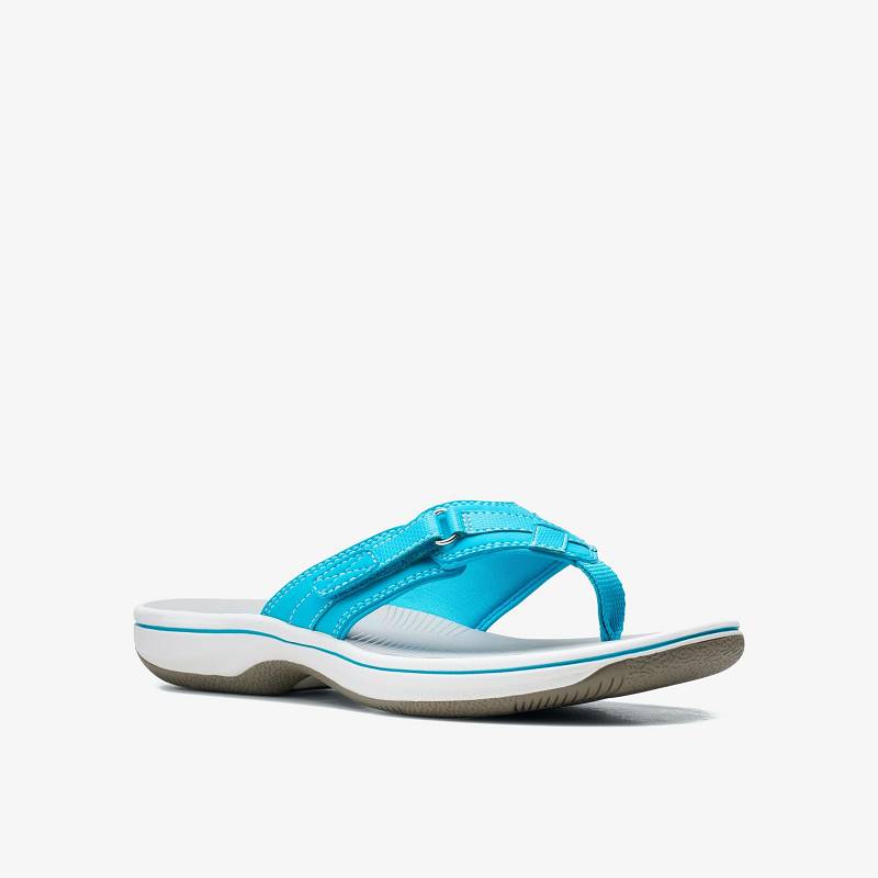 Aqua Synthetic Clarks Breeze Sea | CLKS-84959