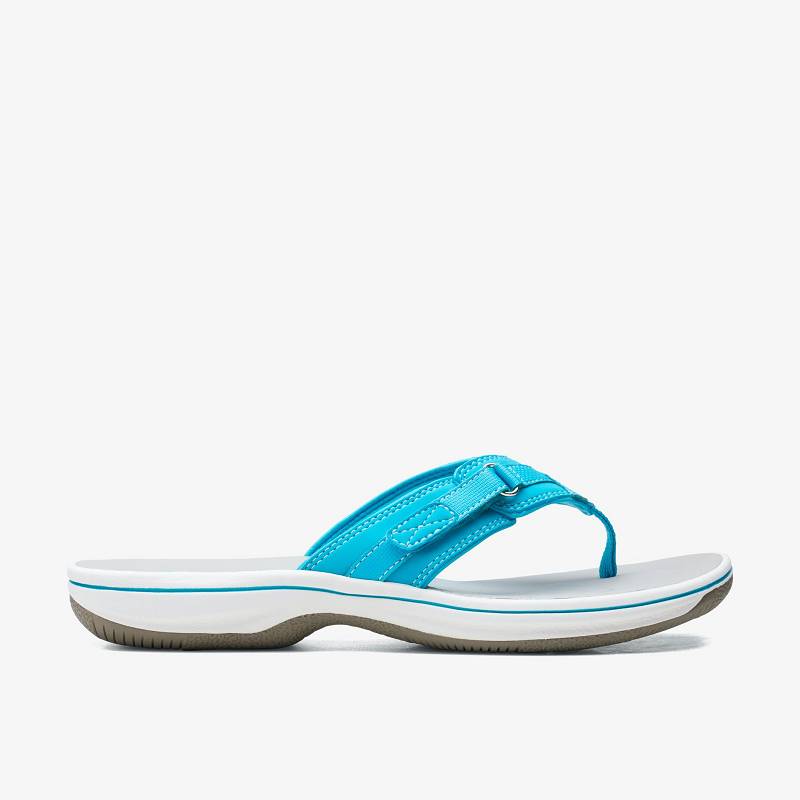 Aqua Synthetic Clarks Breeze Sea | CLKS-84959