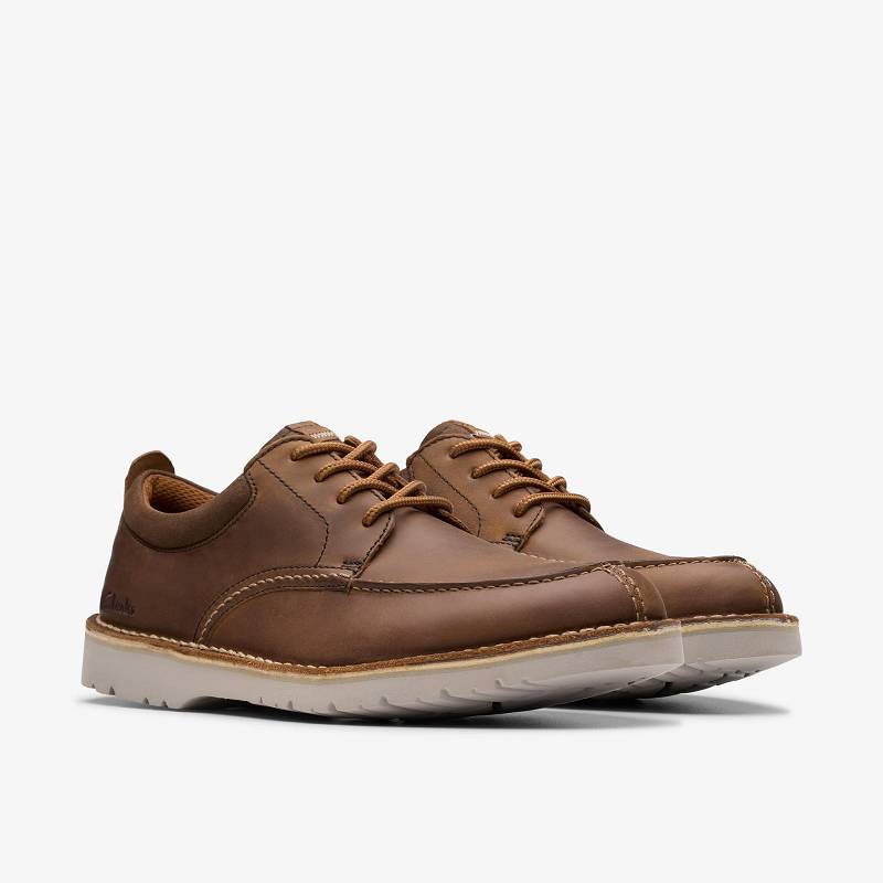 Beeswax Leather Clarks Eastridge Moc | CLKS-84316