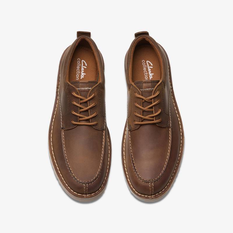 Beeswax Leather Clarks Eastridge Moc | CLKS-84316