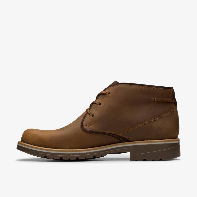 Beeswax Leather Clarks Morris Peak | CLKS-84600