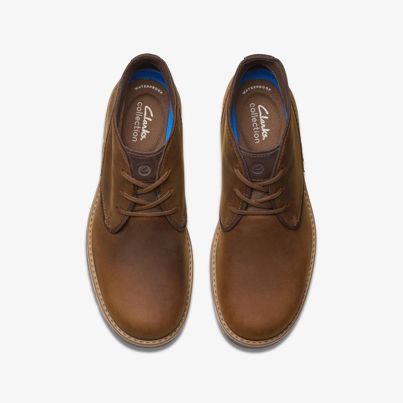 Beeswax Leather Clarks Morris Peak | CLKS-84600