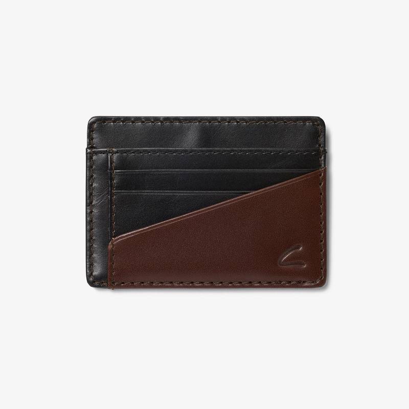 Black/Brown Clarks Shine Credit Card Holder | CLKS-84159