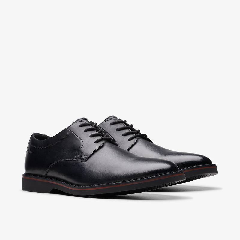 Black Clarks Atticus Lace | CLKS-84323