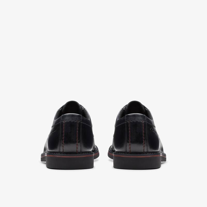 Black Clarks Atticus Lace | CLKS-84323