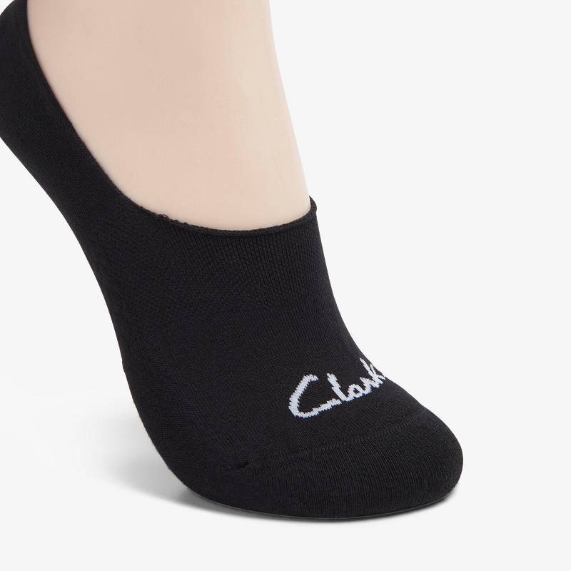 Black Clarks Basic Liner Sock | CLKS-84654