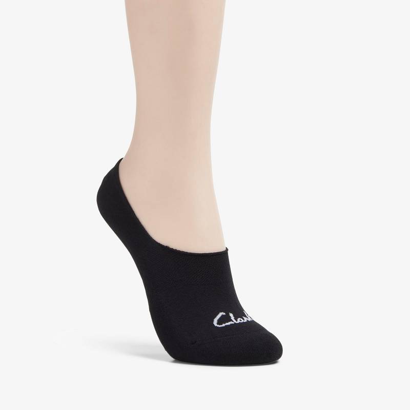 Black Clarks Basic Liner Sock | CLKS-84654