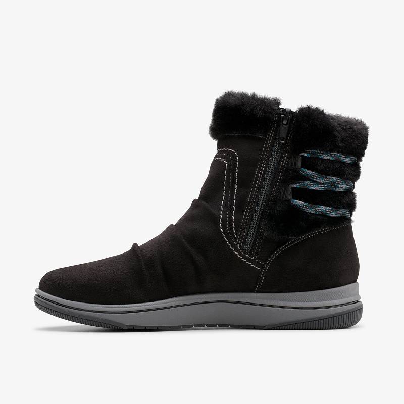 Black Clarks Breeze Cozy | CLKS-85456