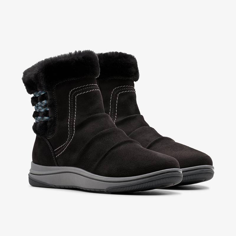 Black Clarks Breeze Cozy | CLKS-85456