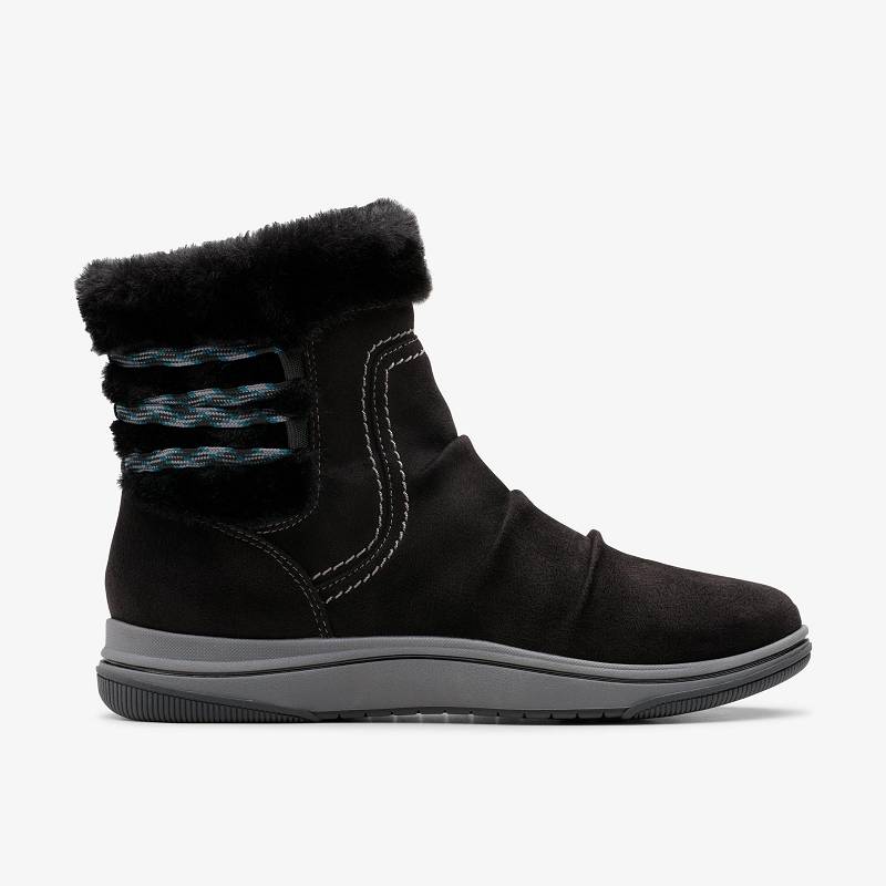 Black Clarks Breeze Cozy | CLKS-85456