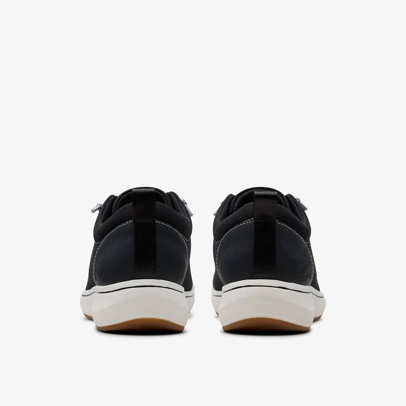 Black Clarks Breeze Sky Lace | CLKS-84852