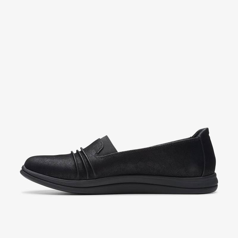 Black Clarks Breeze Sol | CLKS-84801