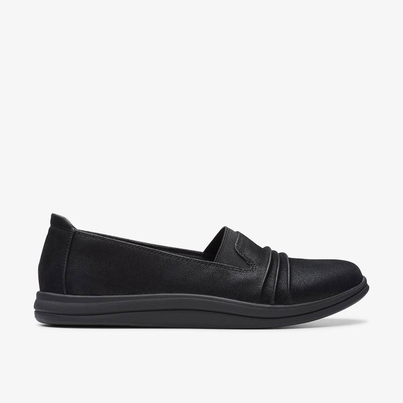 Black Clarks Breeze Sol | CLKS-85300